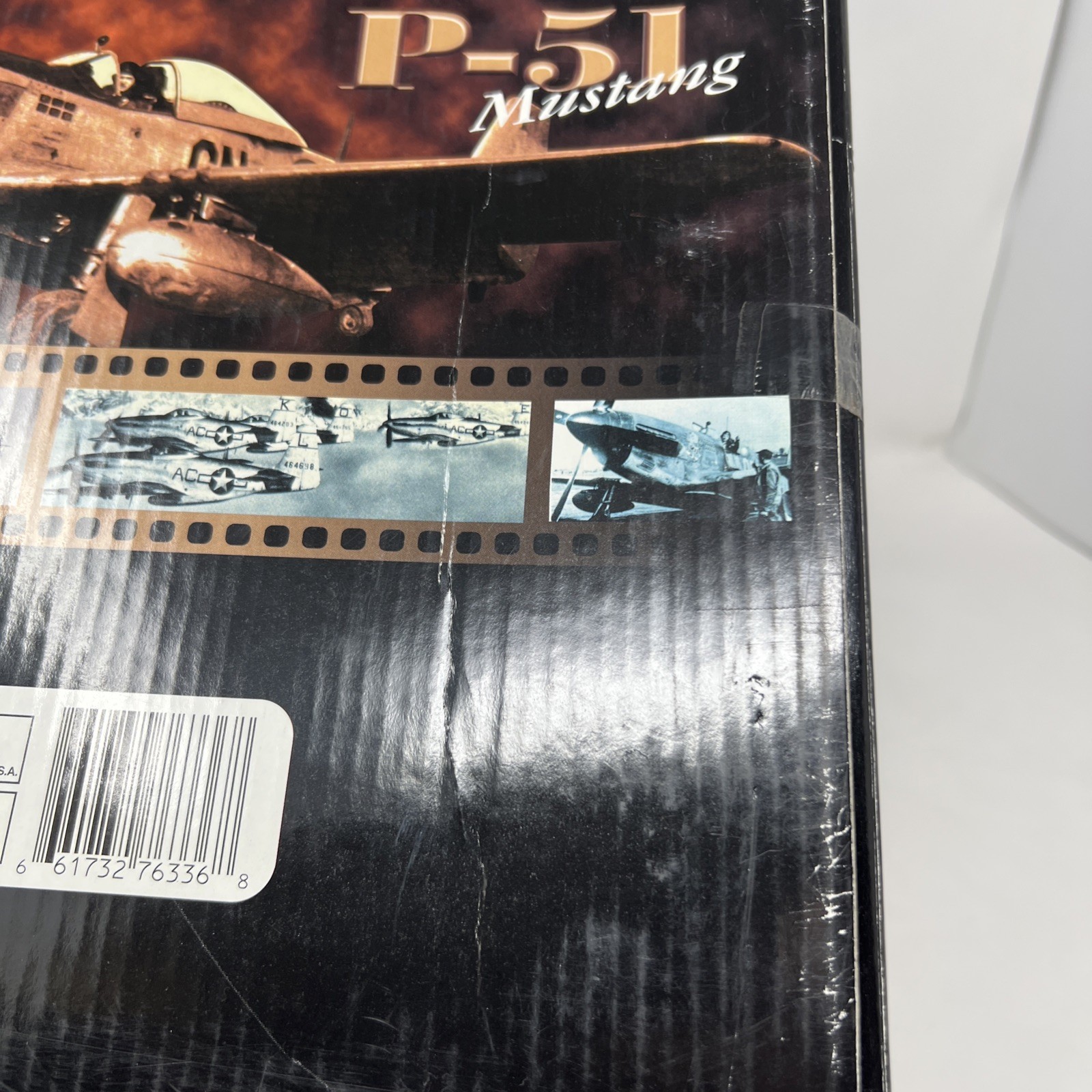 Motor Max Die-Cast Metal and Plastic P-51 Mustang AIRPLANE NEW 1:48 SCALE 76336