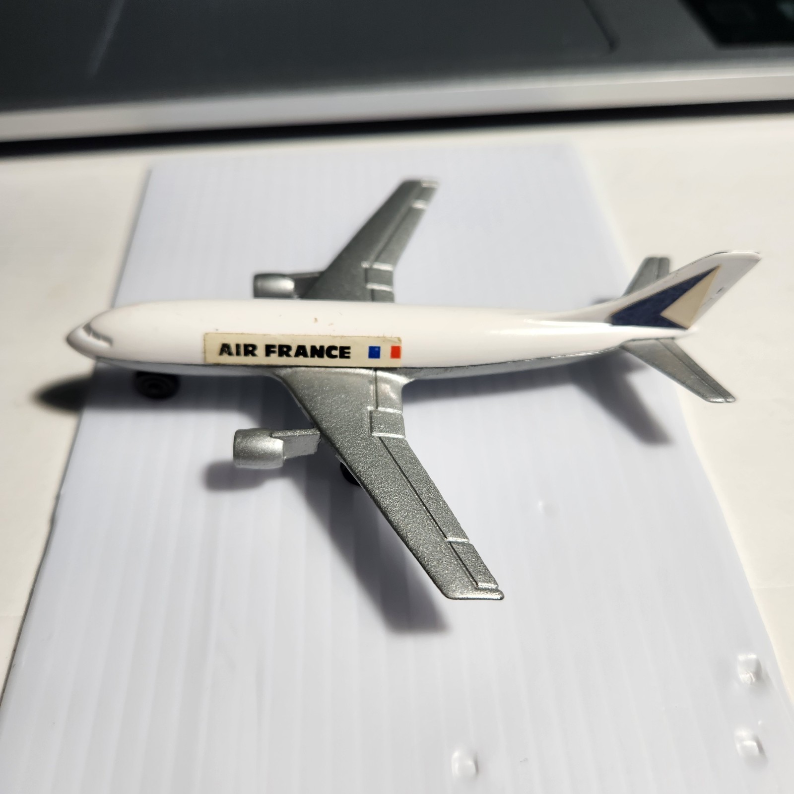 1973 Matchbox SB3 Airbus A300B Air France Die-Cast Vintage England White Loose