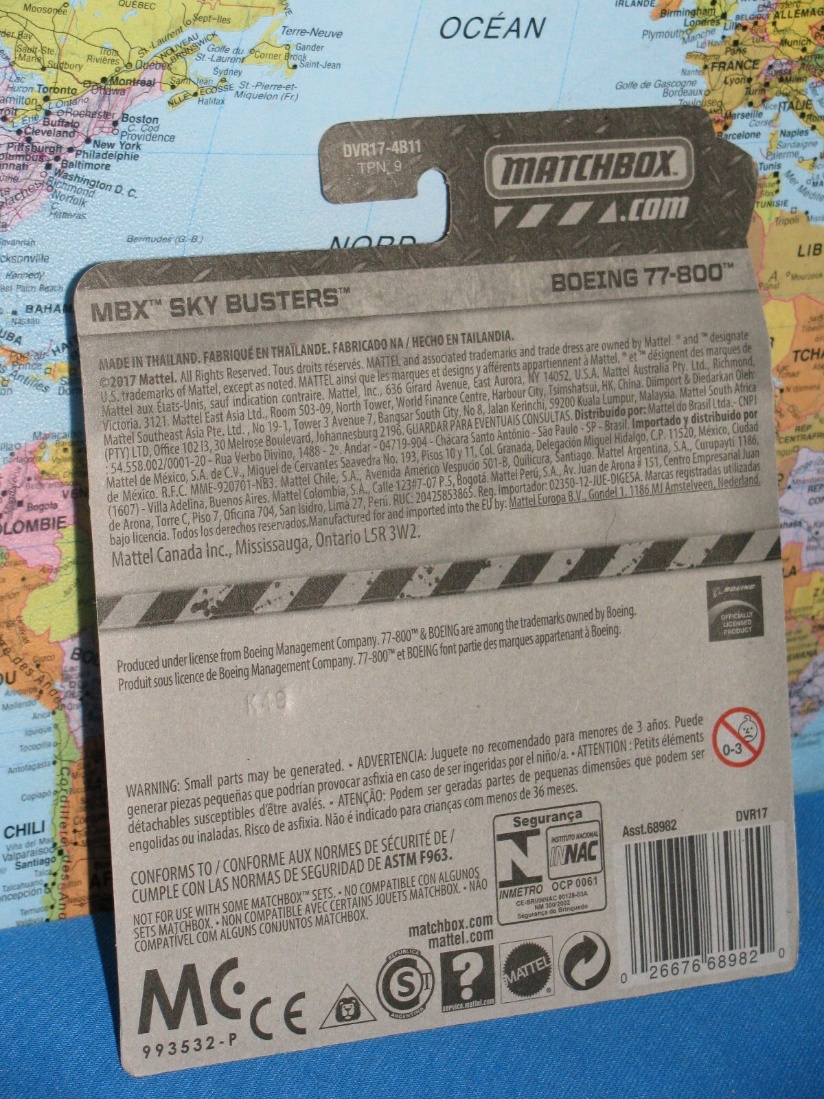 MATCHBOX MBX SKY BUSTERS BOEING B747-800 BOEING HOUSE 77-800 **BRAND NEW**