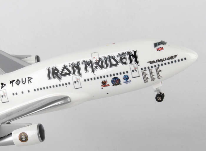 SkyMarks 1/200 Boeing 747-400 Iron Maiden “The book of Souls World Tour”