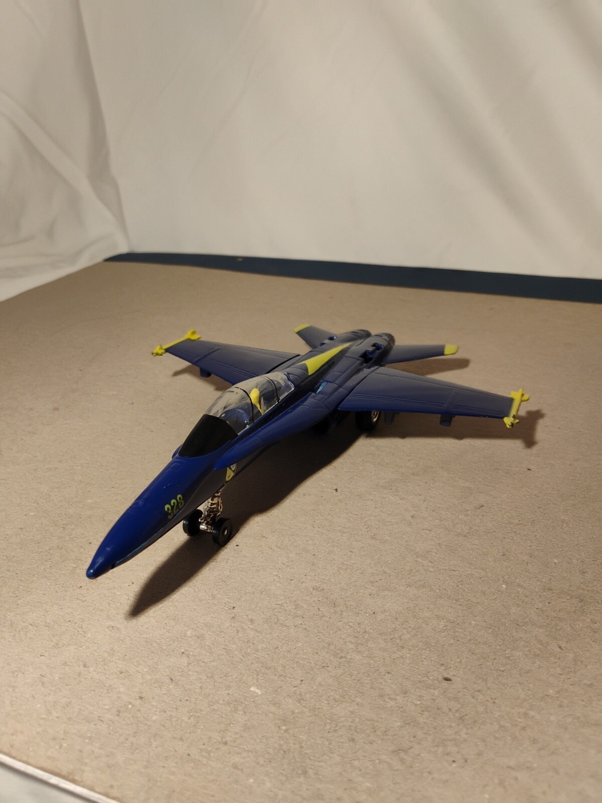 Us Navy Blue Angels Fighter Jet Model Toy Diecast Blue