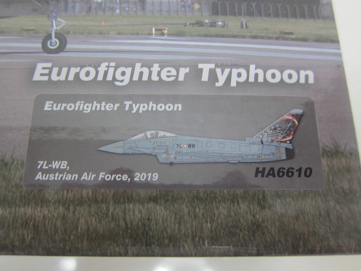 Hobby Master 1/72 Eurofighter Typhoon Austrian Air Force