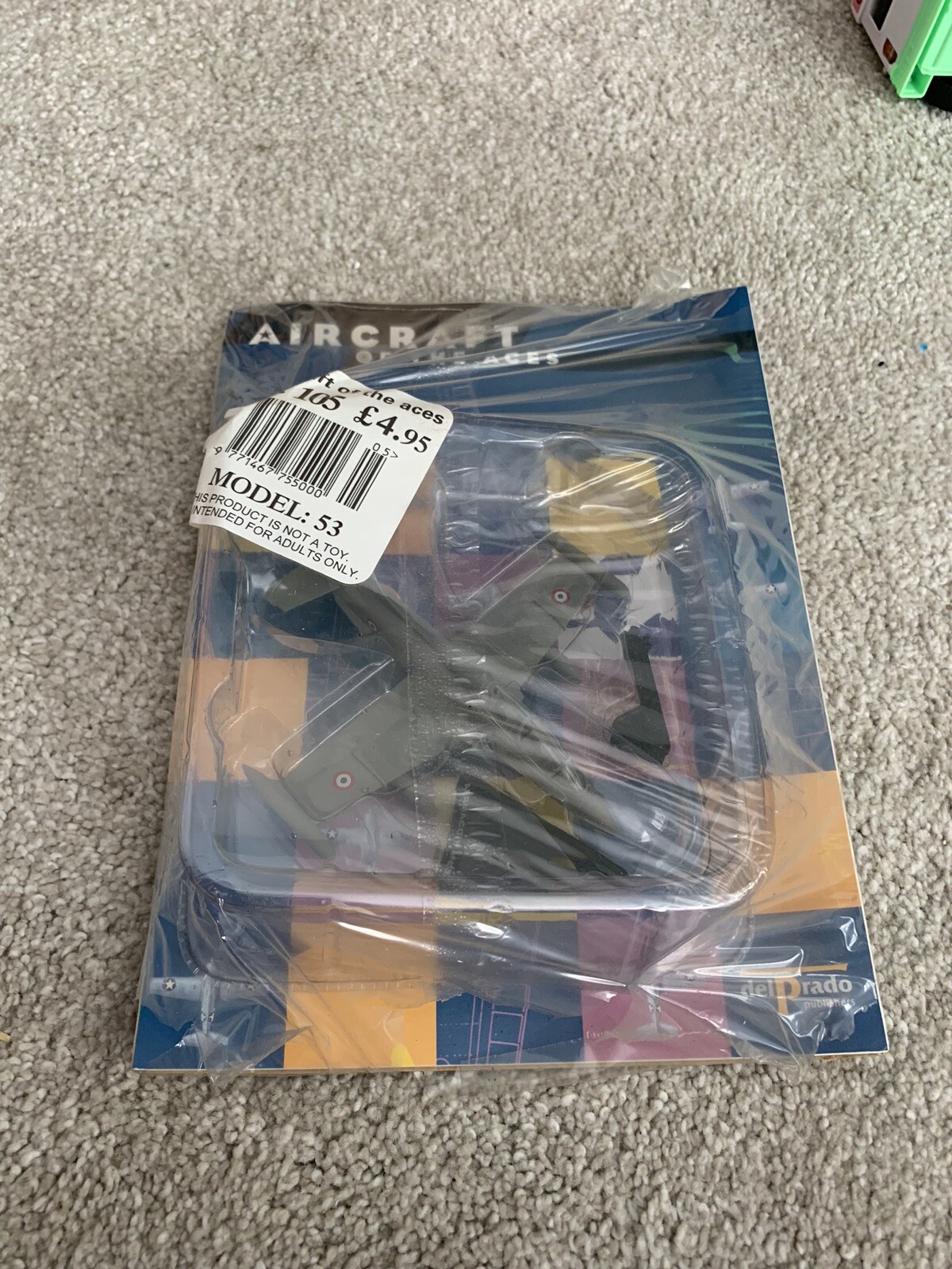 Del Prado Aircraft Of The Aces Model WITH Magazine Unboxed Aermacchi MB339