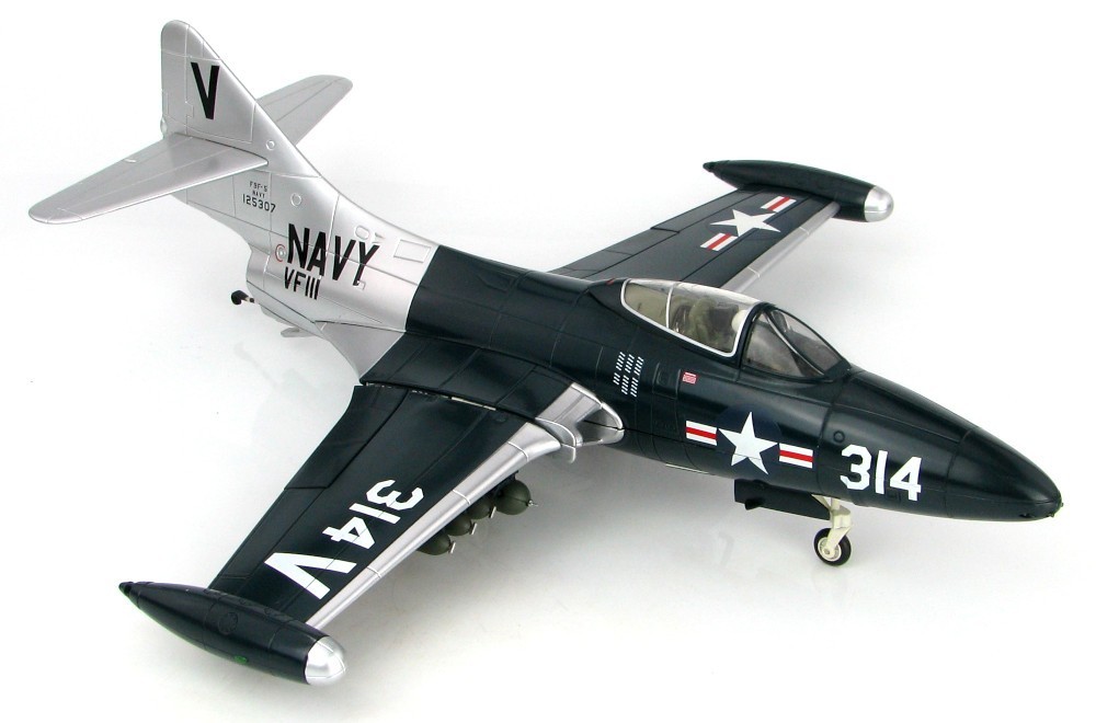 F9F F9F-5 Panther “Vice Versa” VF-111 1/48 Scale Diecast Model – Hobby Master