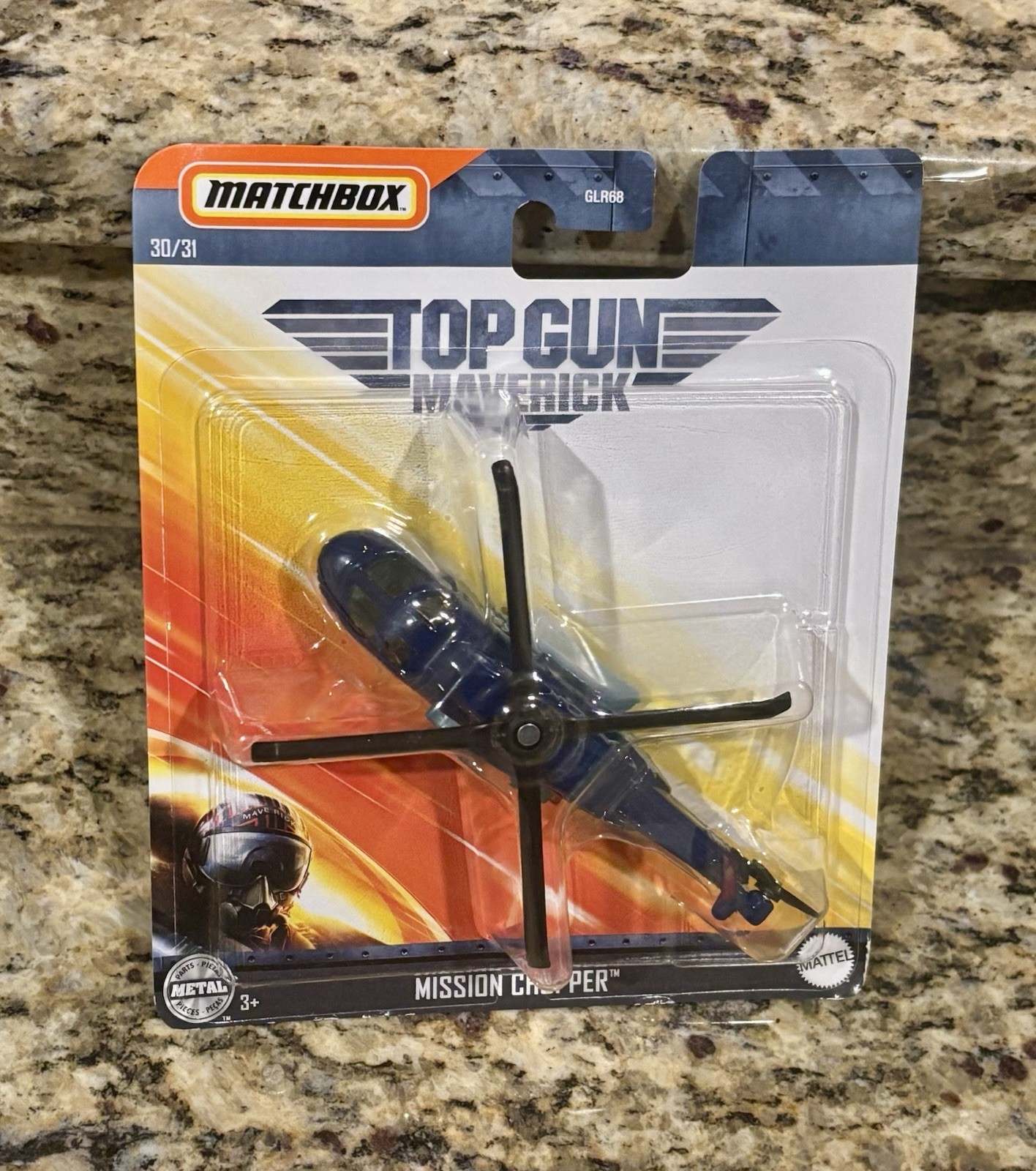 Matchbox Sky Busters Top Gun Maverick MISSION CHOPPER NIB