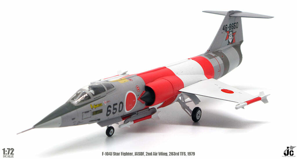F-104 (F-104J) Starfighter Japan – JASDF 203rd TFS 1/72 Scale Diecast Model