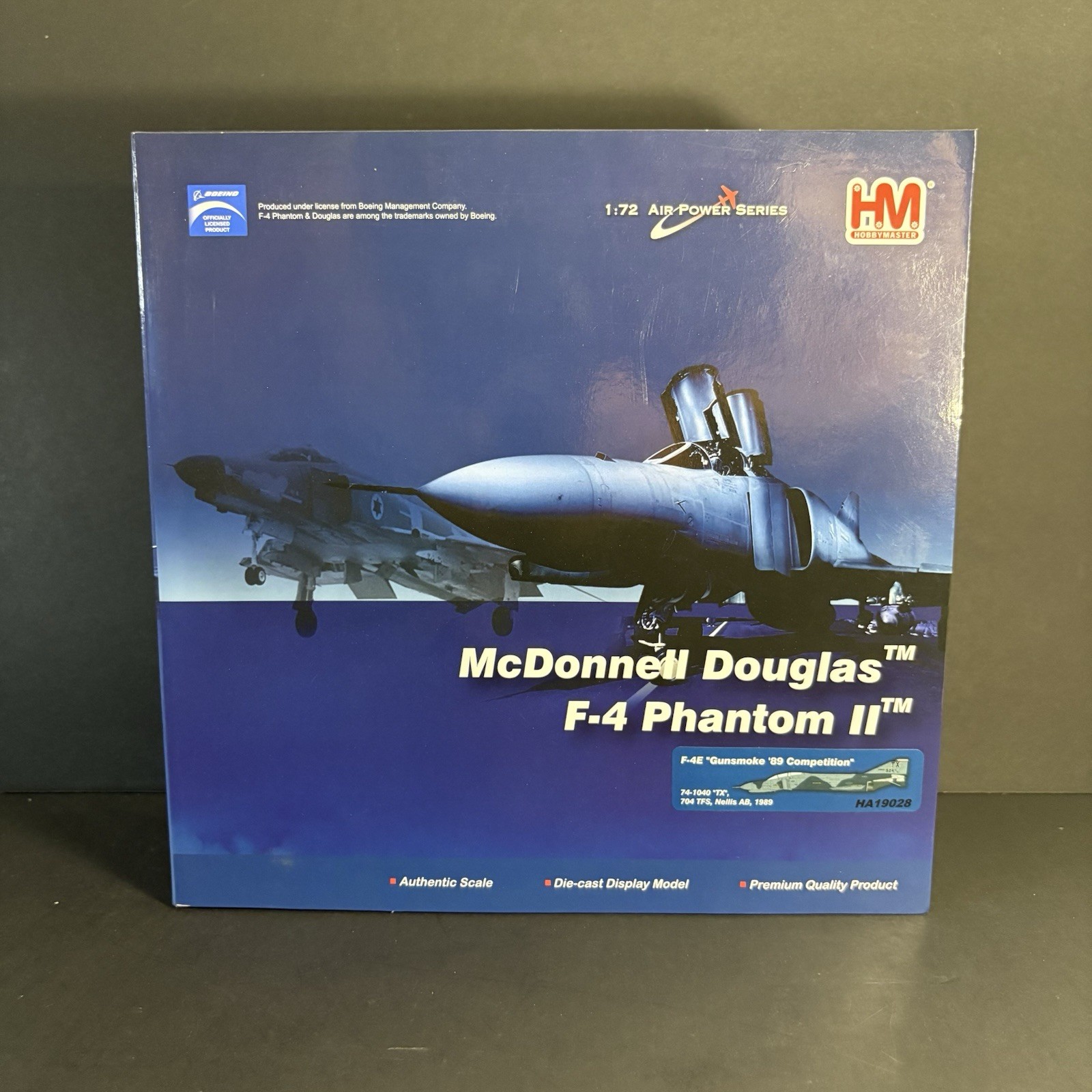 Hobby Master 1:72 F-4E Phantom II 924th TFG 704th TFS Nellis Gunsmoke HA19028