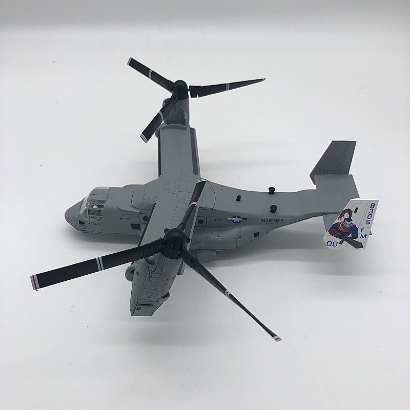 Helicopter Model Diecast Military Collection 1:72 USAF Boeing Bell V-22 Osprey