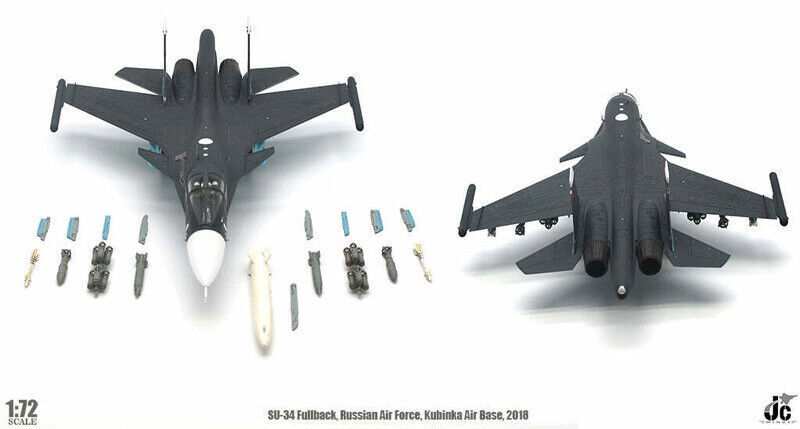 1:72 Russian Air Force SU34 Su-34 Fullback Fighter Diecast Aircraft Model in box