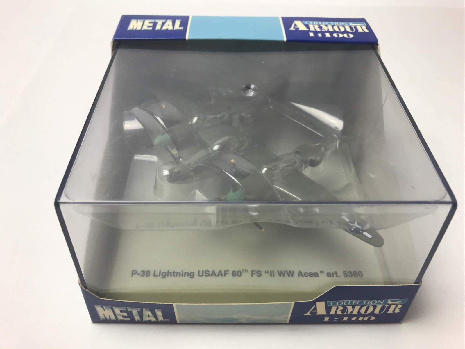 Armour Collection 1:100 P-38 Lightning USAAF 80th FS “II WW Aces” art.5360 (23)