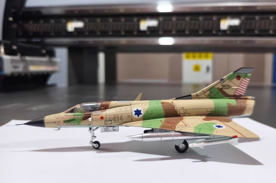 1:72 Panzerkampf Israeli Air Force Mirage IIIC Fighter Plane Diecast Model