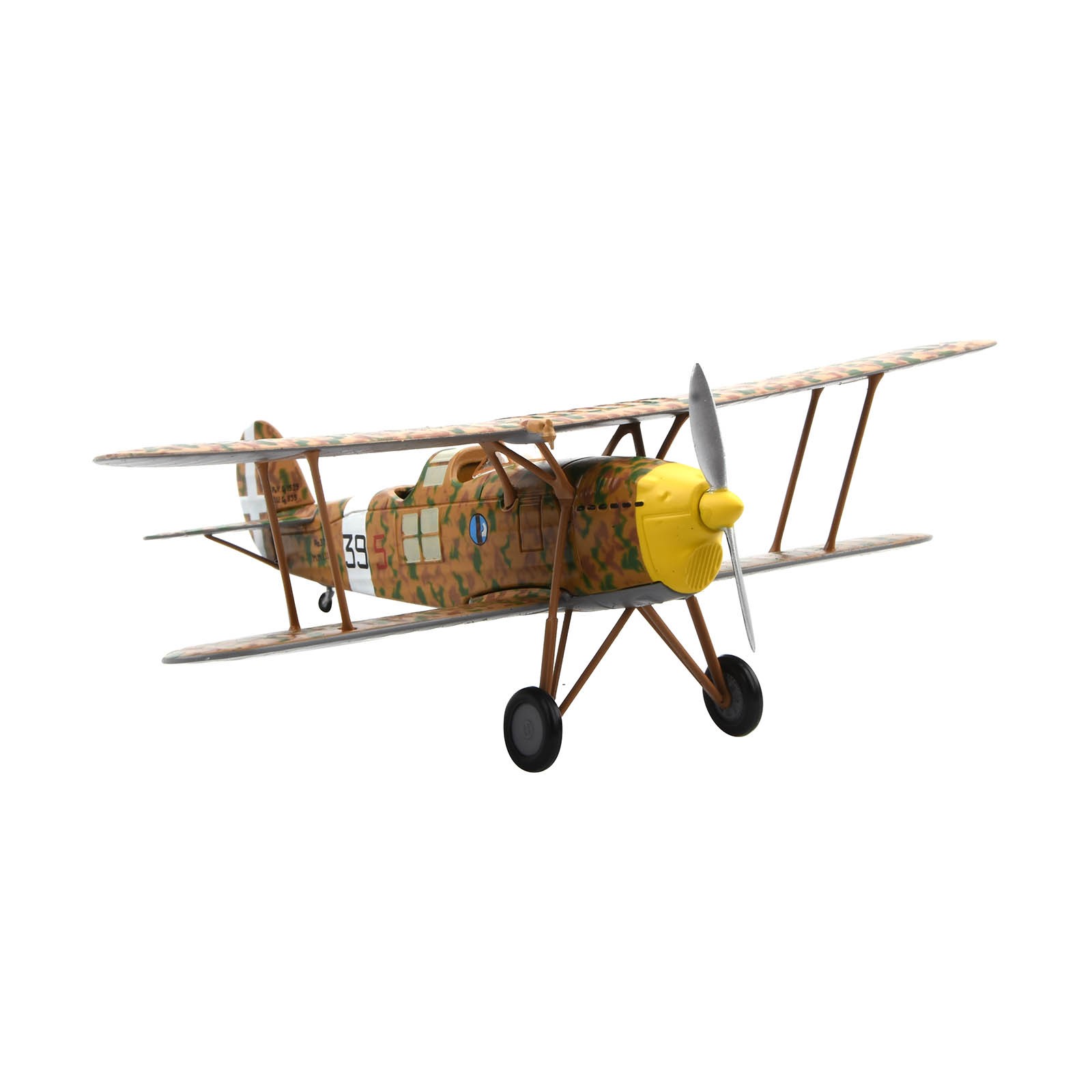 WWII Italian Air Force For IMAM Ro.37 1:72 Scale Alloy Plane With Rotating Prop