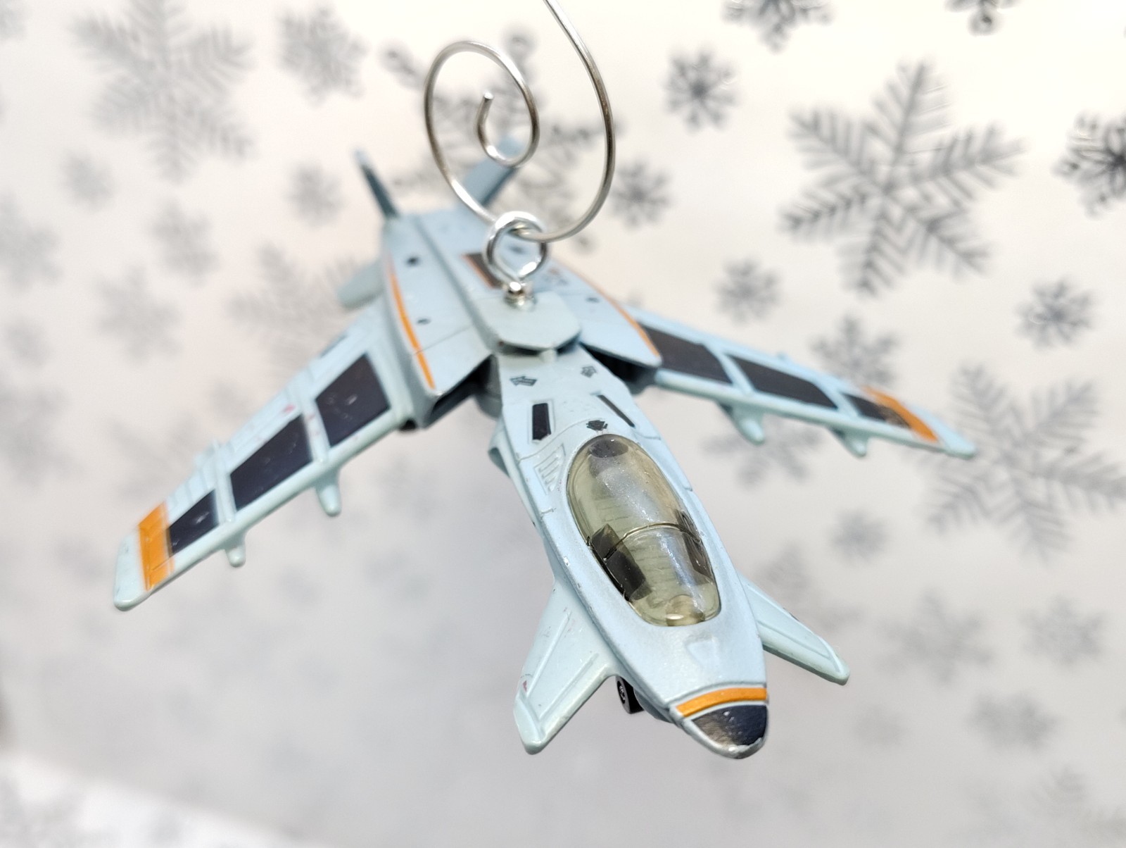 Stealth Launch Fighter Jet Diecast Christmas Ornament Gift SU-47 X29 Sr-10 A-10
