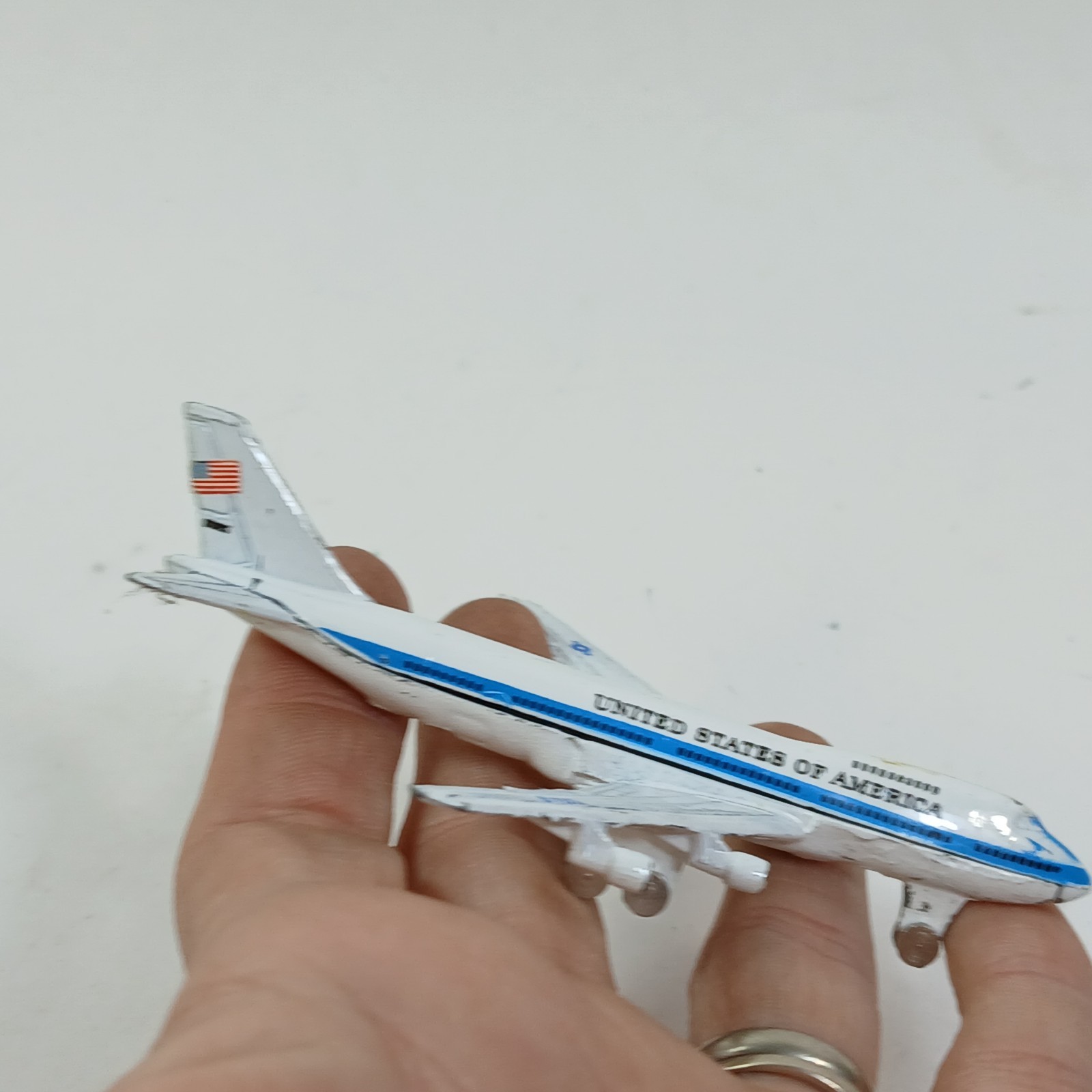ZEE Dyna Flites Boeing 747 USAF United States Of America Model Airplane A105
