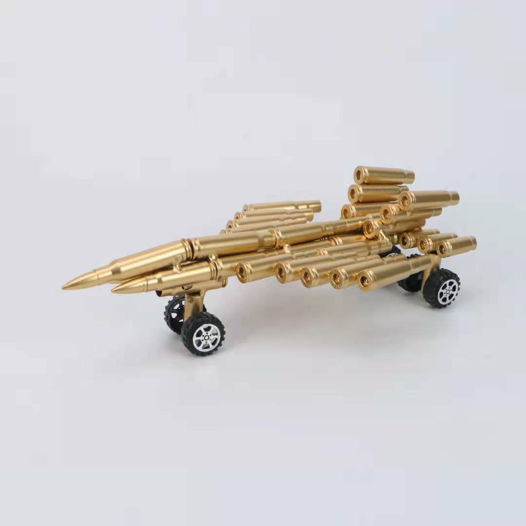 Retro SU-27 Fighter plane brass Creativity DIY Boutique Crafts airplane MODEL