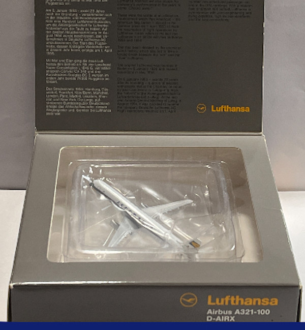 Herpa 514637 A321 Lufthansa “Retro” D-AIRX Special 50Jahre 1/500