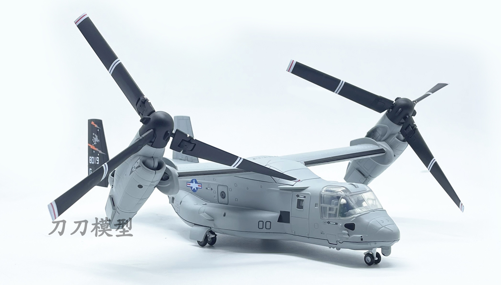 US Marine Corps V22 Osprey Display Collection Statue New Gift 1/72 Diecast Model