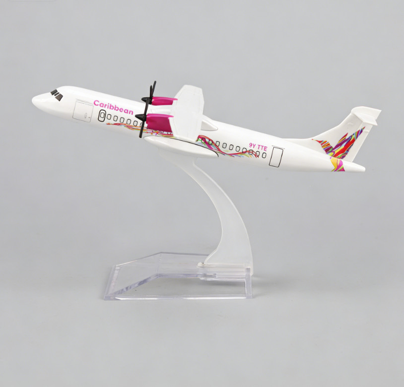 16cm Caribbean ATR 72-600​ Airplane Aeroplane Diecast Aircraft Plane Model
