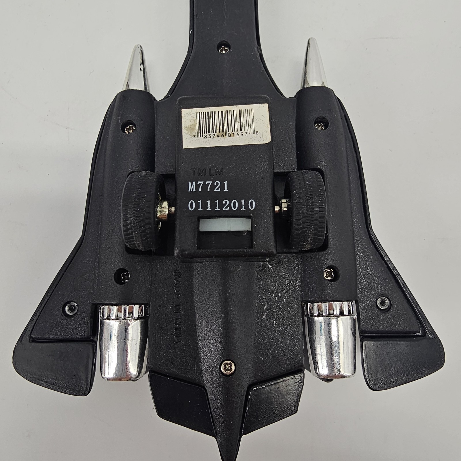 US AIR FORCE / NASA SR-71 BLACKBIRD JET PullBack Toy Diecast Airplane