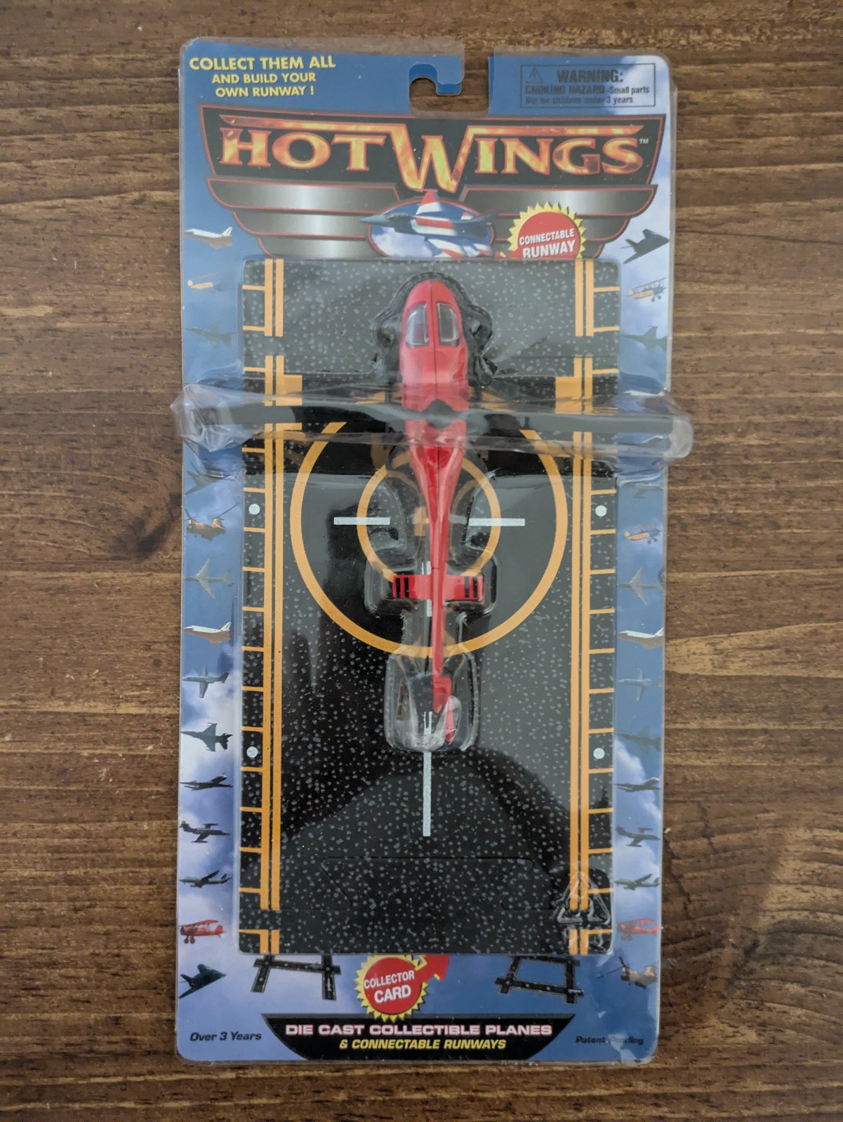 Hot Wings Bell 206 JetRanger Diecast Red #13108 1/87 Scale