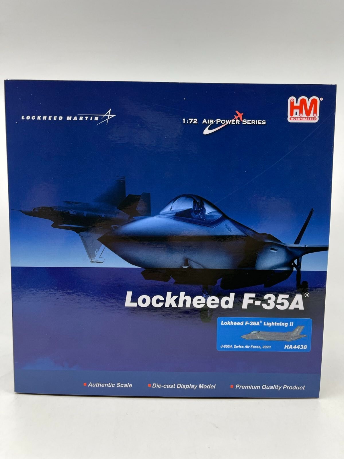 Hobby Master HA4438, Lokheed F-35A Lightning II J-6024, Swiss Air Force, 1:72