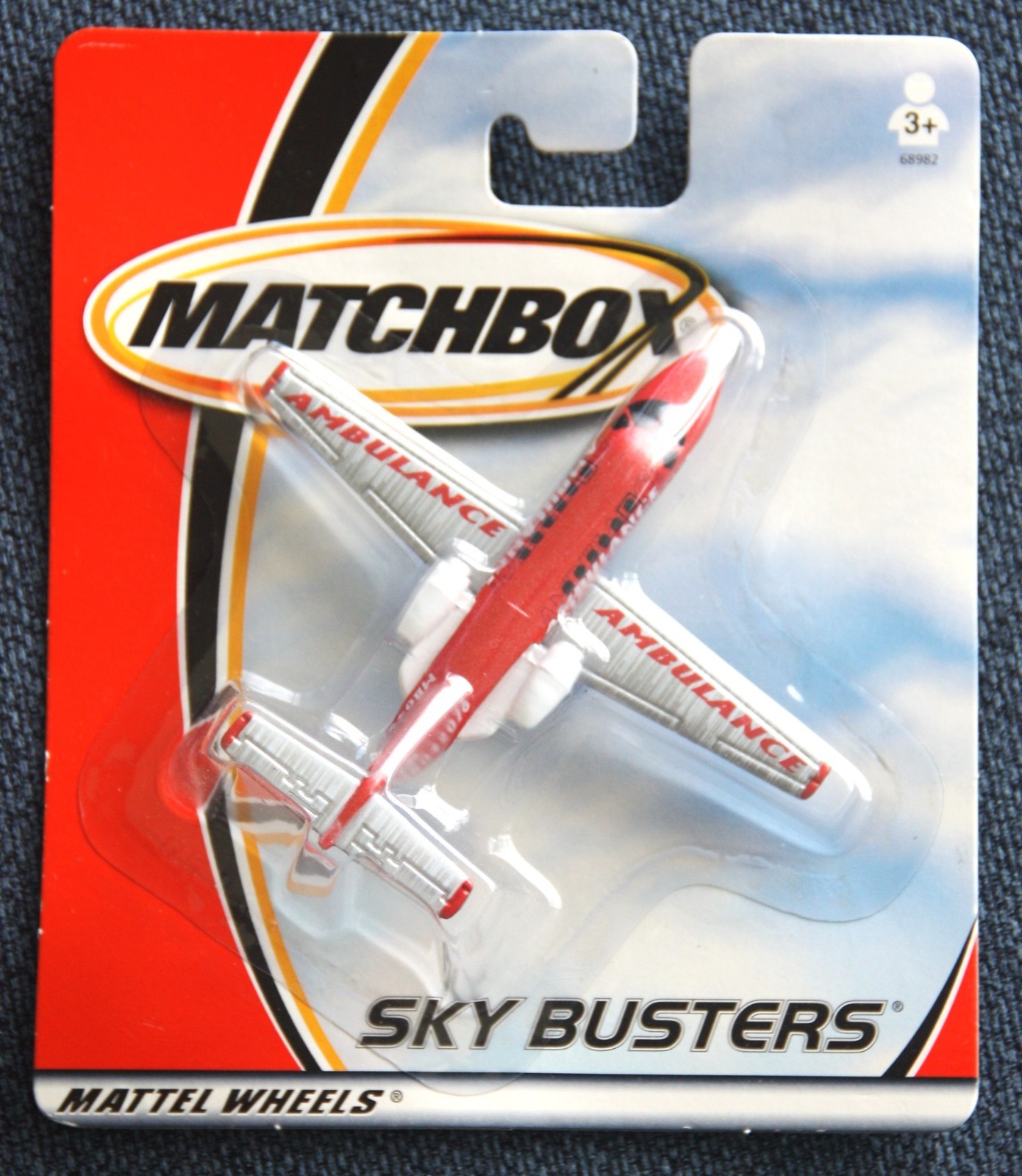 Matchbox SKY BUSTERS “CESSNA CITATION” Red & Silver