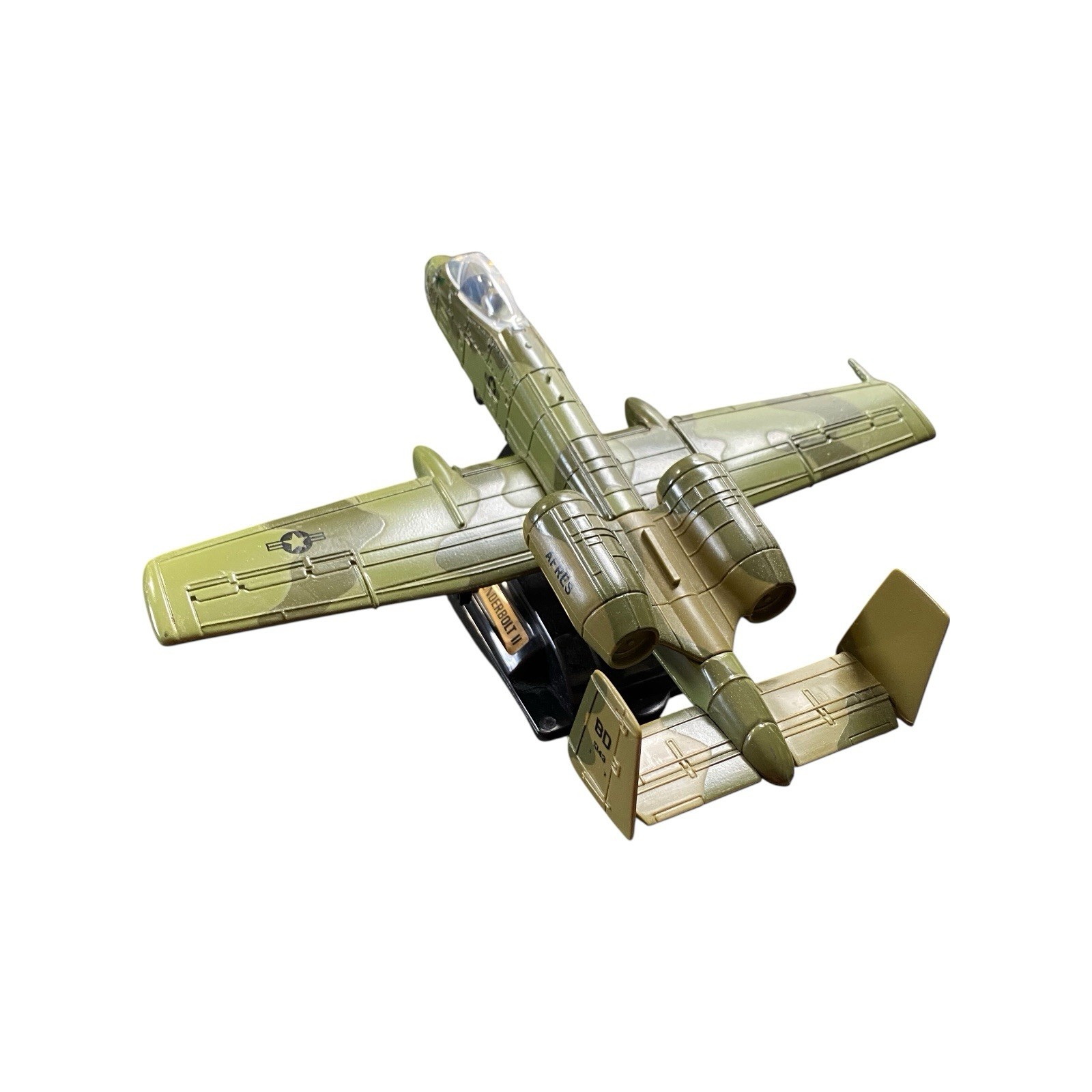 Airplane A-10A THUNDERBOLT II NO. 76367 Scale 1:72 AFRES BD AF 73 143 Diecast