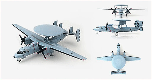 Hobby Master HA4806 Northrop Grumman E-2C Hawkeye 111 Squadron, RSAF, Tengah Air