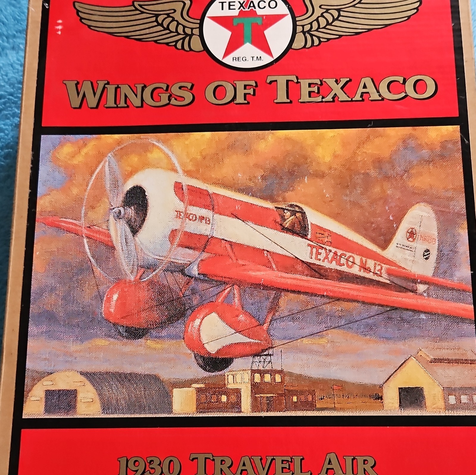 Ertl Collectibles Wings of Texaco 1930 Travel Air Mystery Ship 1:30 H501 LE