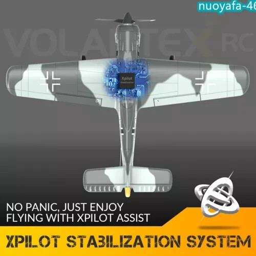 US FW190 4CH Plane Remote Control Fighter Aerobatic RTF 2.4G Volantex