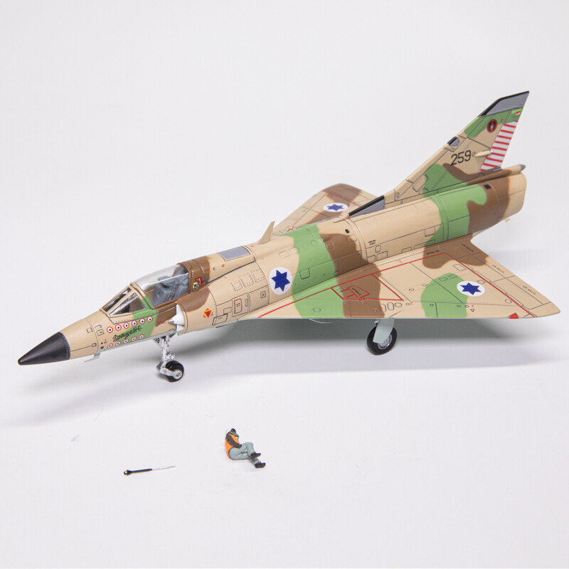 1:72 Panzerkampf Israeli Air Force Mirage IIIC Fighter Plane Diecast Model