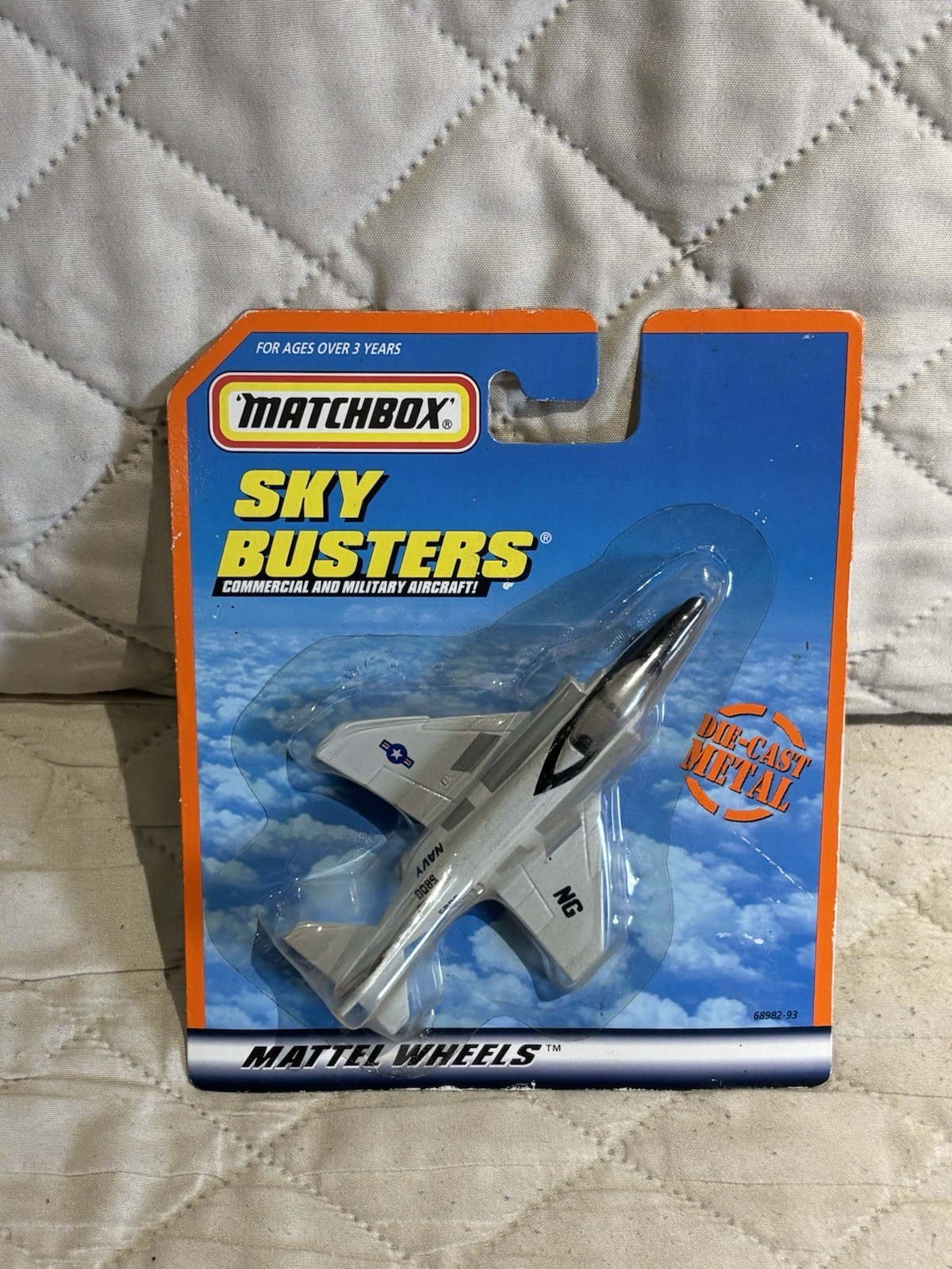 RARE Matchbox Sky Busters F4E Phantom US Navy Fighter Jet 1999 SHIPS FREE