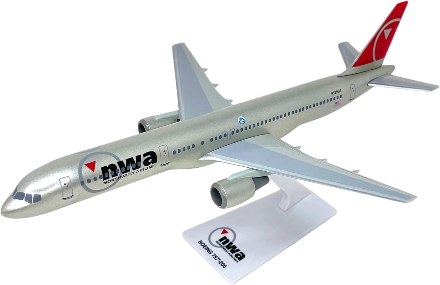 Flight Miniatures Northwest Airlines Boeing 757-200 Final Livery 1/200 Scale Mod