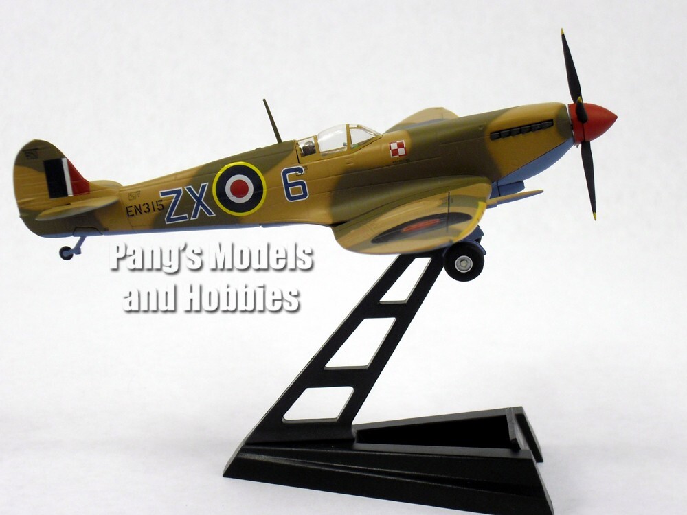 Spitfire Mk.IX 145 Sqn 1943 RAF Desert Camo, ZX-6/EN315 1/72 Scale Diecast Model