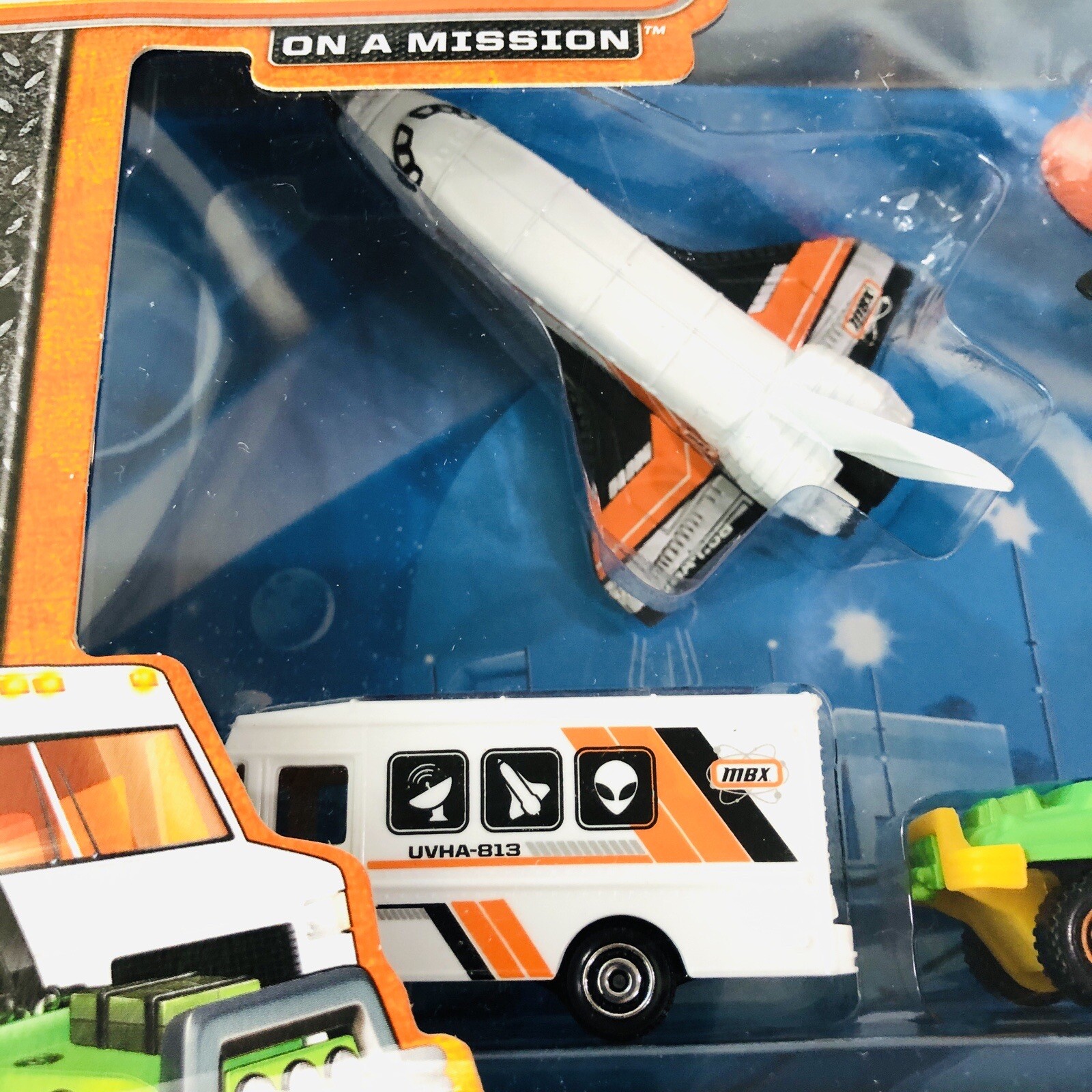 MATCHBOX MISSION FORCE SPACE STAR SHUTTLE CHOPPER TANKER ATV 5 PACK New 2014