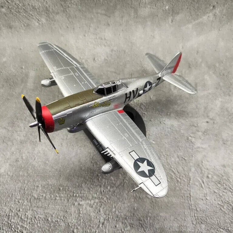 1:72 USAF Republic P-47D Thunderbolt Fighter Model Diecast Military Collection