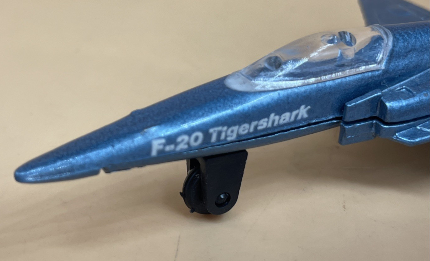 Zee Toys Zylmex A212 F-20 Tigershark Super Dyna-Flites Diecast Jet Vintage