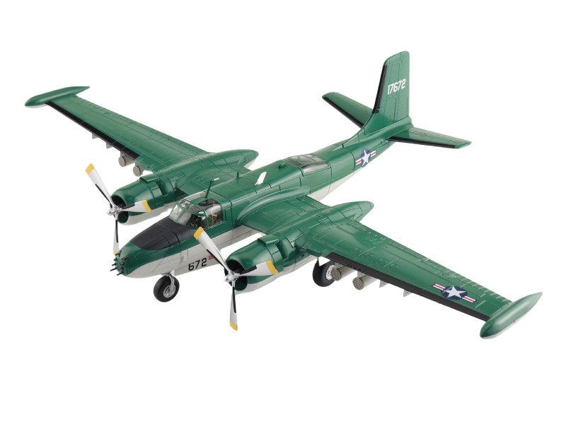 Douglas B-26K Counter Invader 64-17672, USAF Diecast 1:72 Scale Model – HA3229