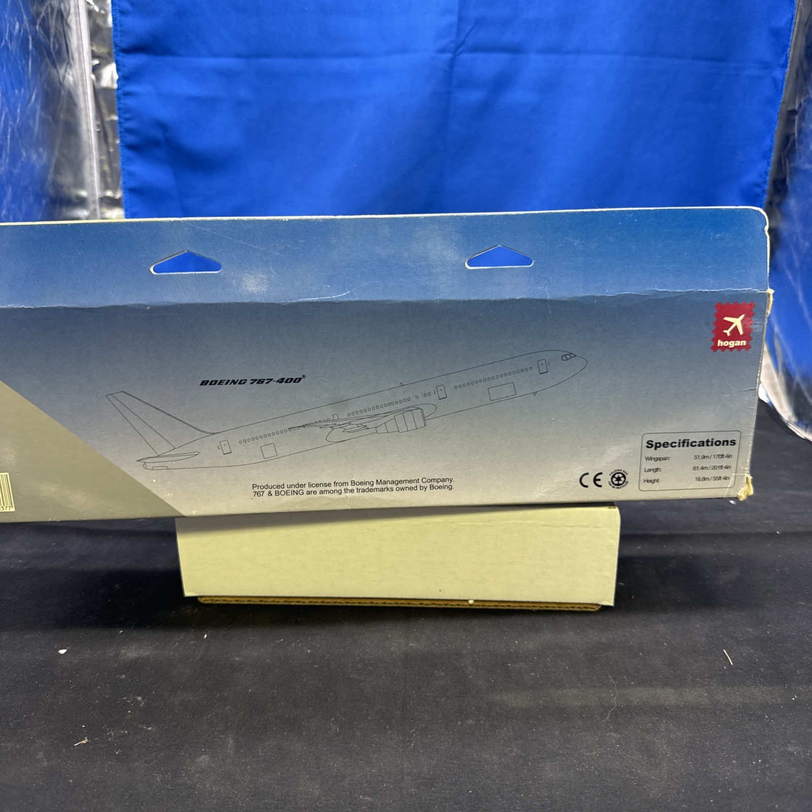 Continental Airlines Boeing 767-400 Delta Sky team 1:200th Scale
