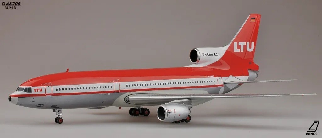 LTU Lockheed L-1011-500 D-AERT JC Wings JC2119 Scale 1:200 RARE