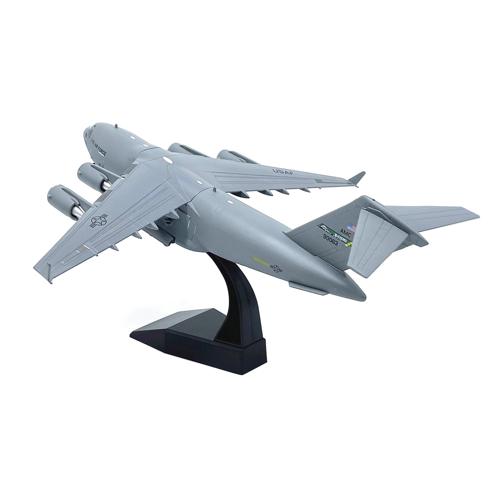 C-17 Globemaster III Strategic Transport Aircraft Model 1:200 Scale Alloy 27cm