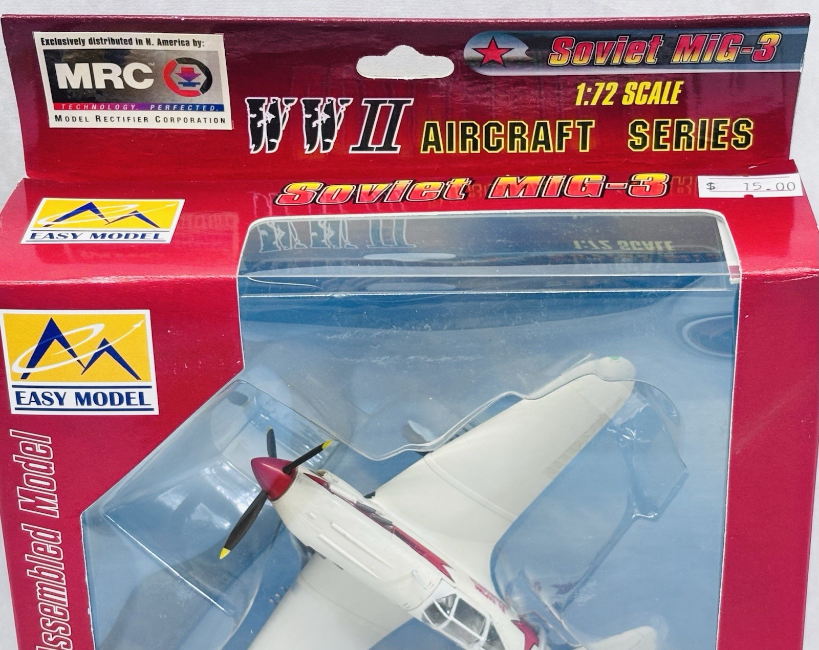 Easy Model 37224 Platinum MiG-3 Soviet Air Forces Moscow 1942 WW2 1/72 NIB