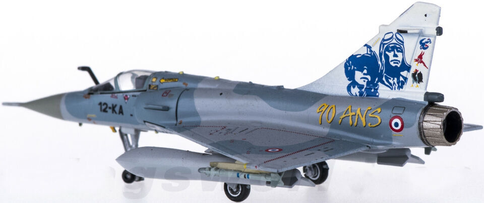 1:200 Hogan French Air Force Dassault Mirage 2000C Fighter Diecast Plane Model