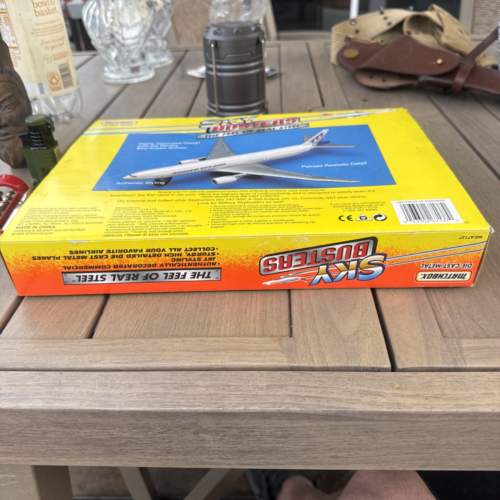 MATCHBOX Diecast Metal SKY BUSTERS Toy Airplane & Helicopter Set NEW IN BOX!