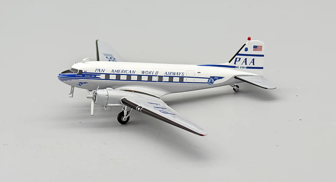 INFLIGHT/PAN AM/DC-3/NC33611/IFDC3PA0124/LIMITED EDITION/NEW/MSPMD3062326