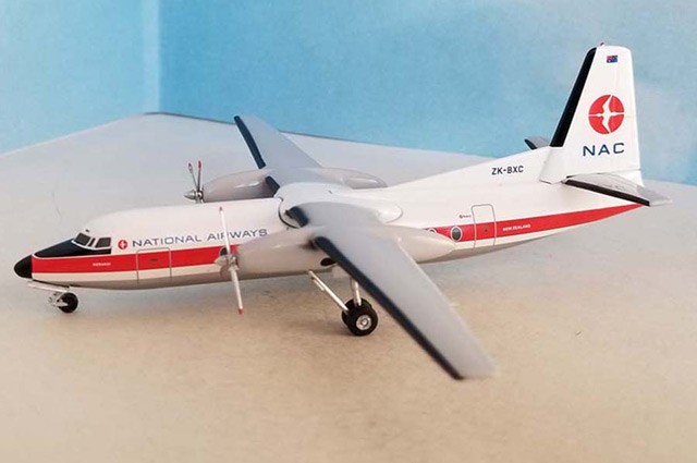 AC2ZKBXC AeroClassics F27 Friendship 1/200 Model ZK-BXC NAC