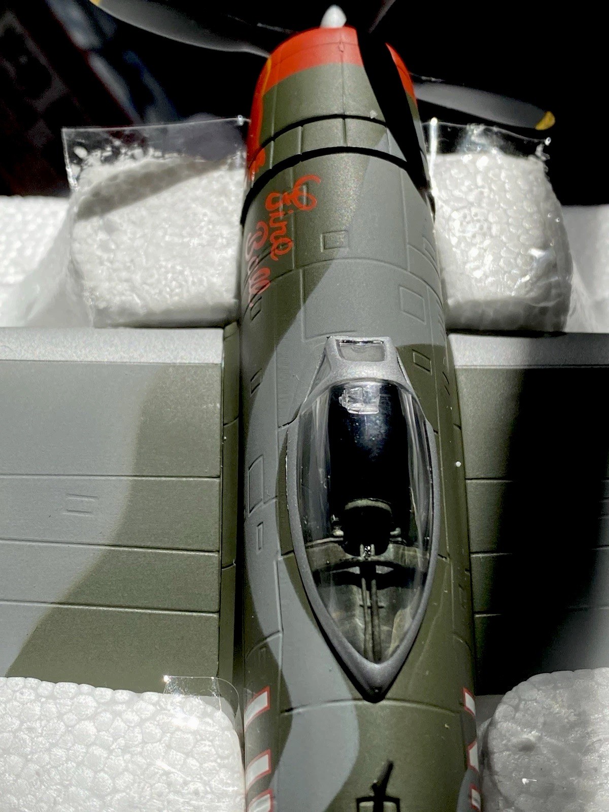 Franklin Mint B11E381 P-47M-1-RE (Intercept Jets) ‘Fire Ball’ USAAF Europe 1945