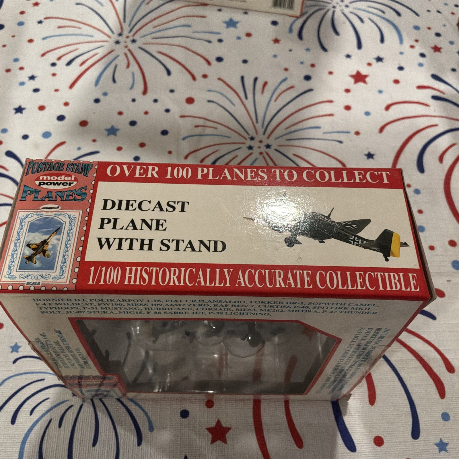 Model Power 1/100 Postage Stamp NO. 5339-1 Junkers JU 87-D Unused In Box