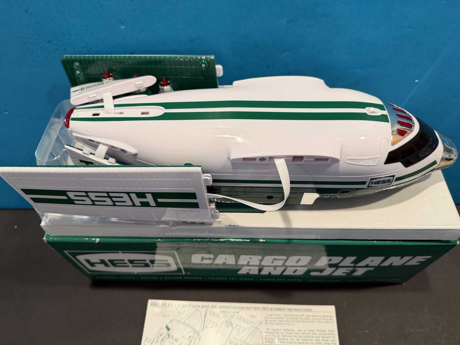 2021 Hess Cargo Plane with Jet. Big and Beautiful. SOLD OUT AT HESS!! Deal Offer
