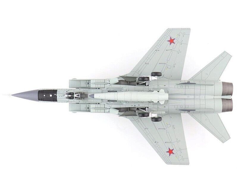 1:72 HM MIG-31K Foxhound D with KH-47M2 missile, 2022 Fighter Diecast Model